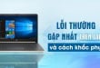 lỗi thường gặp trên laptop