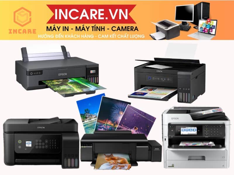 Incare nhận sửa chữa, nạp mực tất cả các dòng máy in Epson trên thị trường