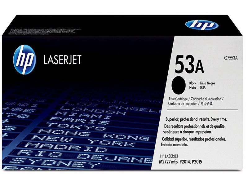 Mã Mực: Mực in Estar 53A Black LaserJet Toner Cartridge (Q7553A)