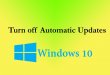 Hướng Dẫn Tắt Windows Update Trên Windows 10 4