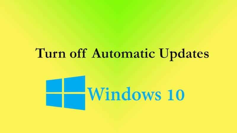 Hướng Dẫn Tắt Windows Update Trên Windows 10
