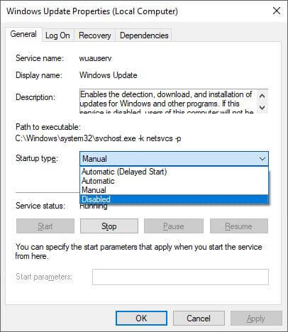 Hướng Dẫn Tắt Windows Update Trên Windows 10 13