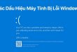 máy tính lỗi win và cách khắc phục