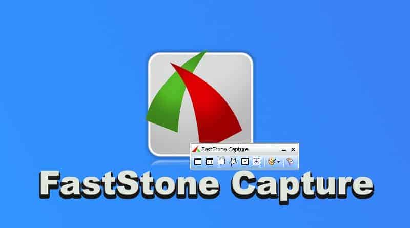 Phần mềm chụp màn hình máy tính Faststone Capture