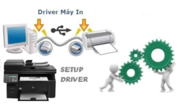 Cài lại driver cho máy in