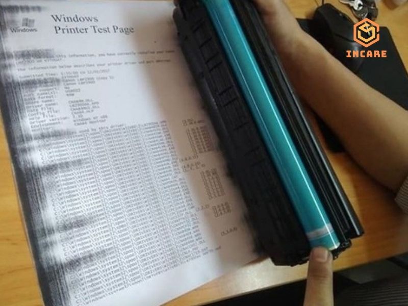 Nên thay hộp mực khi chất lượng bản in suy giảm