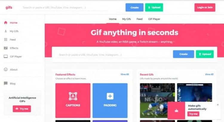 10 Website Tạo Ảnh Gif, Ảnh Động Trực Tuyến Miễn Phí