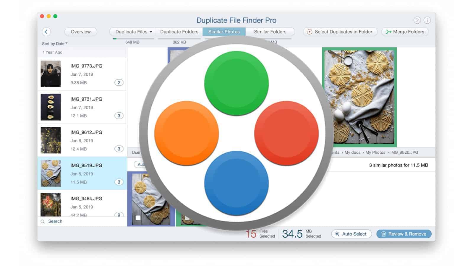 Phần mềm tìm và xóa file trùng lặp Duplicate File Finder Pro