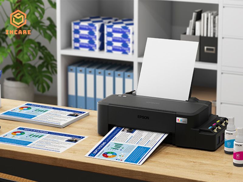 Cách Sửa Các Lỗi Thường Gặp Ở Máy In Epson 16 Máy in màu Epson L121 bị lem màu