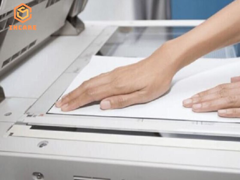 Khi Scan Ở Máy In Fuji Xerox Bị Lệch Tâm