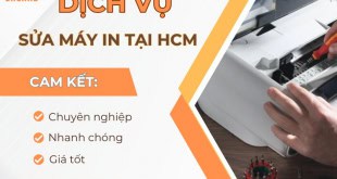 Dịch vụ sửa máy in tại HCM chuyên nghiệp, giá rẻ