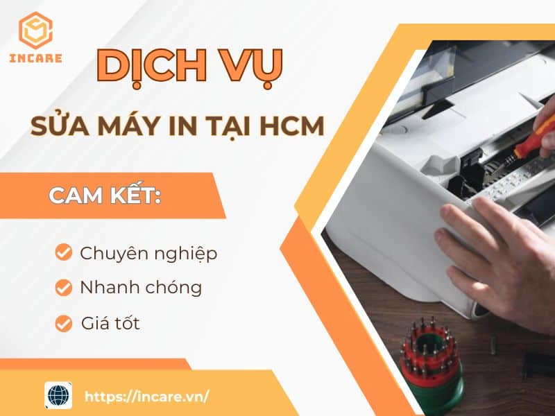 Dịch vụ sửa máy in tại HCM chuyên nghiệp, giá rẻ
