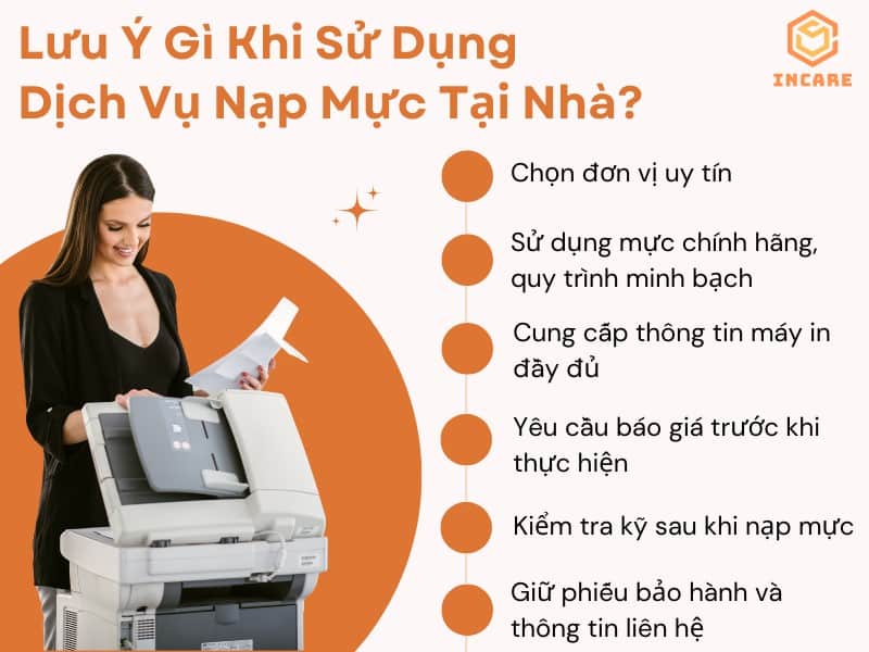 Kinh nghiệm chọn dịch vụ nạp mực uy tín, chuyên nghiệp